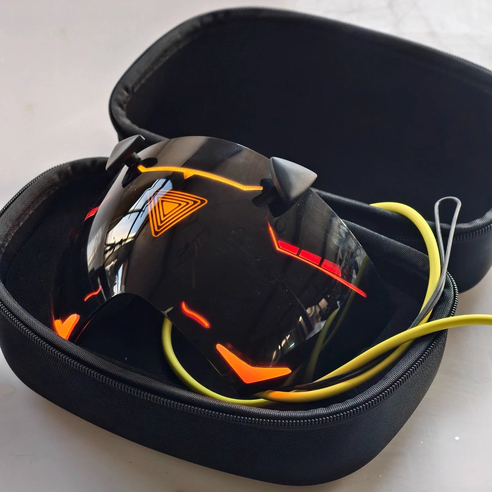 Zenless Zone Zero Trigger Half Face Mask LED Light 7 Emotions Change Eye Mask 07FC0E-D4 - KOEEK