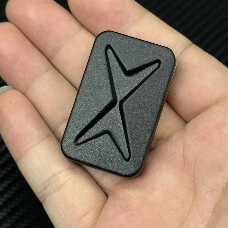 Simple X EDC Fidget Slider Zinc Alloy Push Fidget Toy Fashion Metal ADHD Tools 07FC0E-D4 - KOEEK
