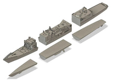 US Navy Perry-class Missile Frigate3D Printed High DetailStatic ShipDisplayModel 07FC0E-D4 - KOEEK
