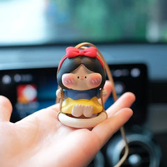 Car Hanging Ornament Interior Rearview Mirror Decor Pendant Ornament 07FC0E-D4 - KOEEK