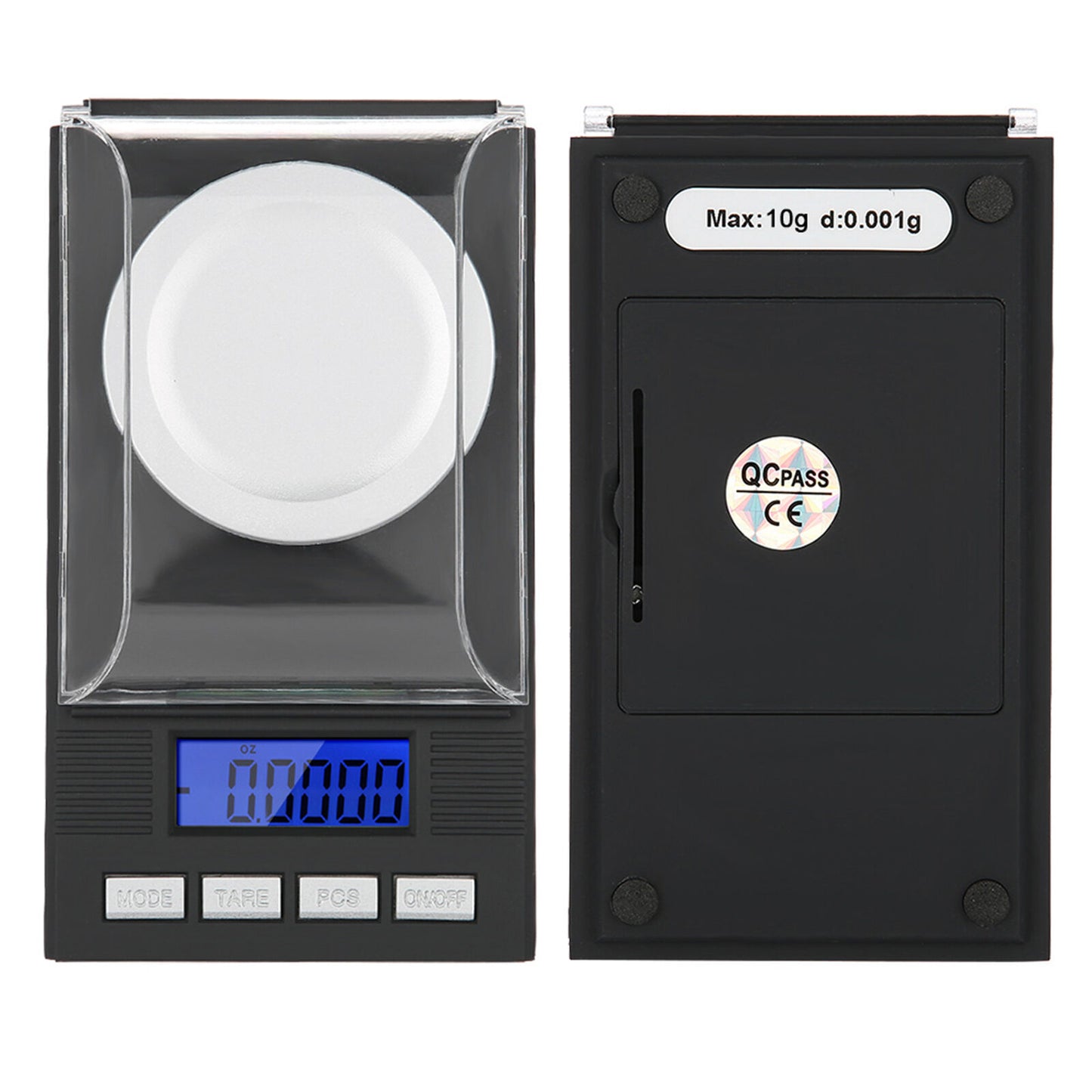 new Mini Portable High Accuracy 0.001g Pocket Jewelry Scale With LED Digital HGF koeek - KOEEK