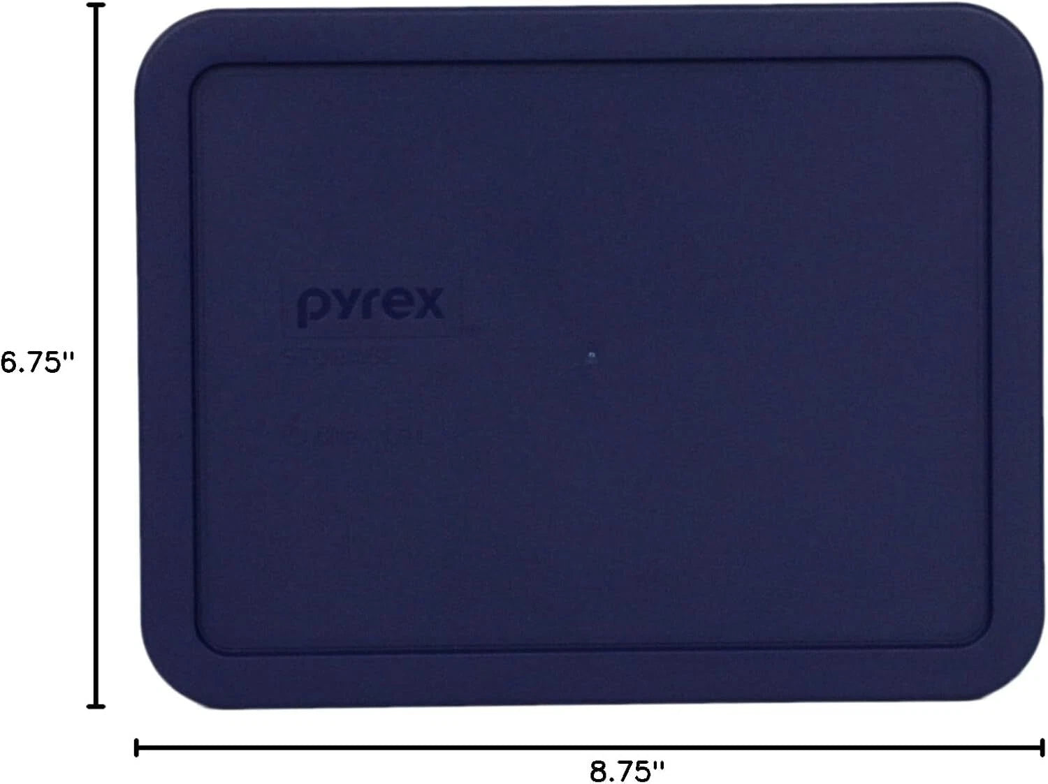 Blue 6-cup RECTANGULAR Plastic Cover 7211-PC (2 Pack) 07FC0E-D4 - KOEEK