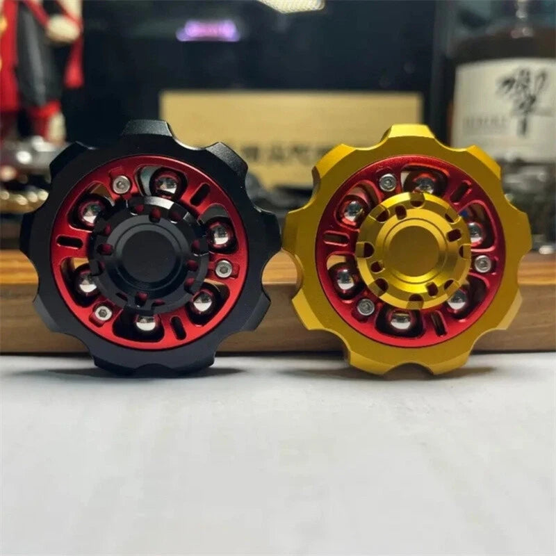 Gear Burst Metal Fidget Spinner Adult Fidget EDC Toys Hand Spinner ADHD Tool 07FC0E-D4 - KOEEK