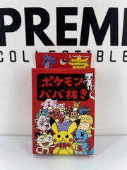 Pokemon Japanese Old Maid Babanuki Playing Card Poker Deck Red Limited Sealed