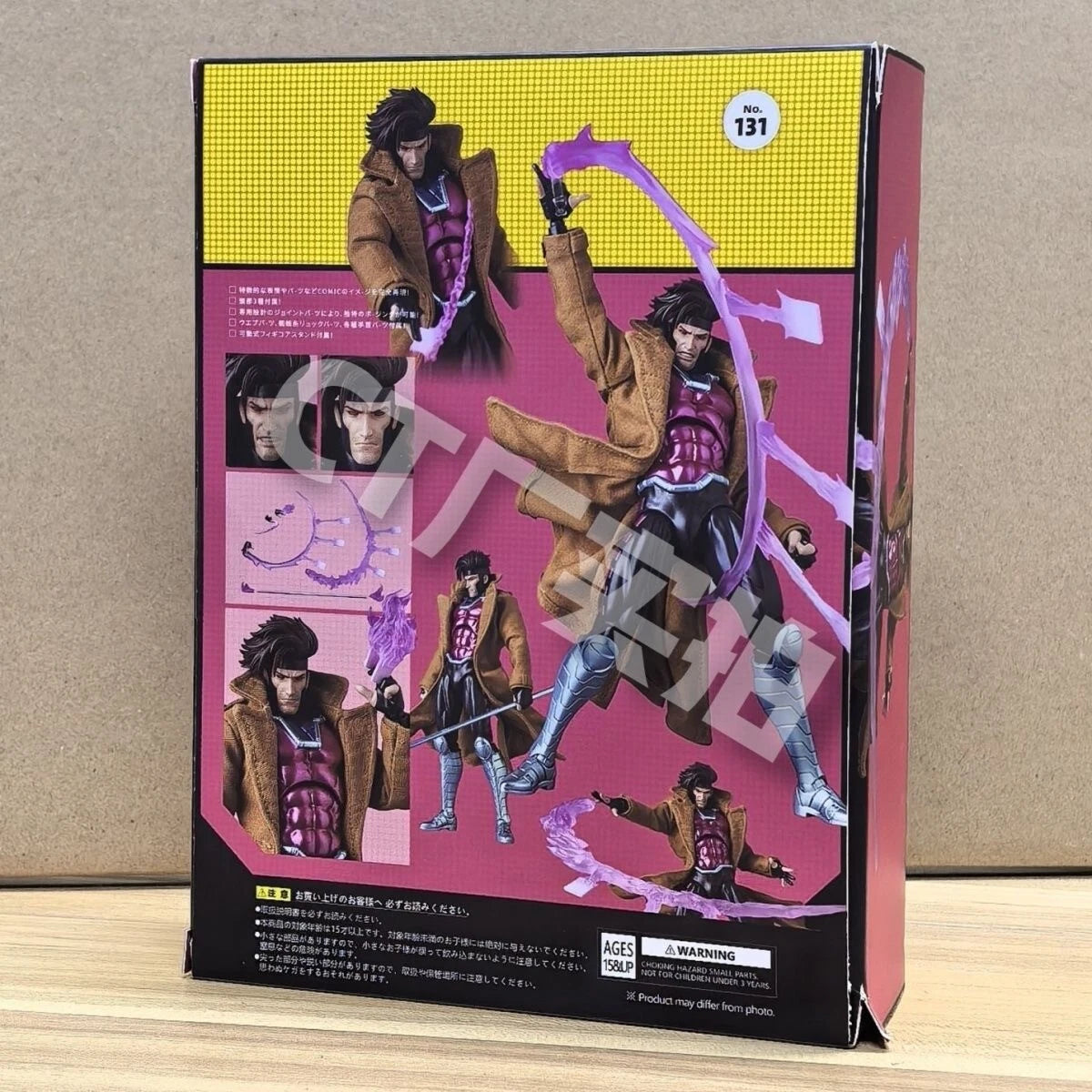 CT Toys MAFEX No.131 X-Men Gambit Comic Ver. Action Figure  Boxed (US STOCK) CT_TOYS - KOEEK