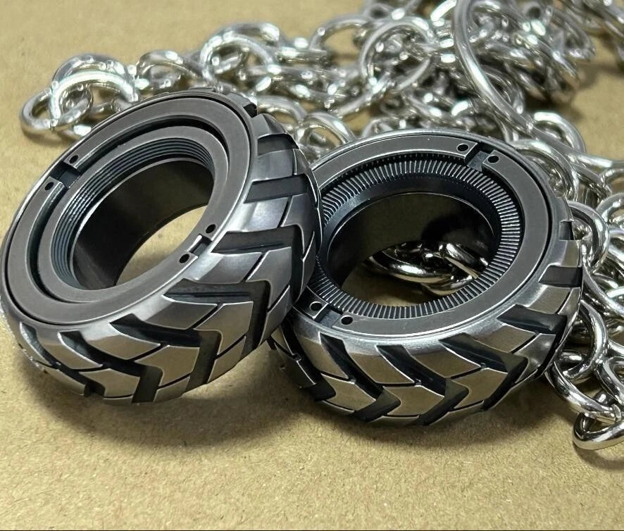 Fidget Slider Decompression Fidget Toy Spinner Stress Relief For Adults EDC Gift 07FC0E-D4 - KOEEK