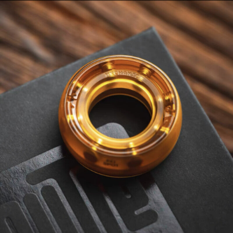 Fidget Spinner LAUTIE Mechanic Ring Fingertip Ratchet Magnetic Fidget EDC Toys 07FC0E-D4 - KOEEK