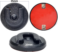 new Universal Ham CB Radio Microphone Hanger, Adhesive Back Version(Pack of 1) 07FC0E-D4 - KOEEK