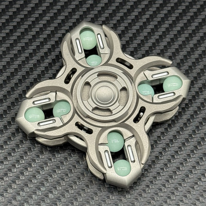 Future Punk Style EDC Hand Spinner Fashion Cool Metal Fidget Spinner 07FC0E-D4 - KOEEK