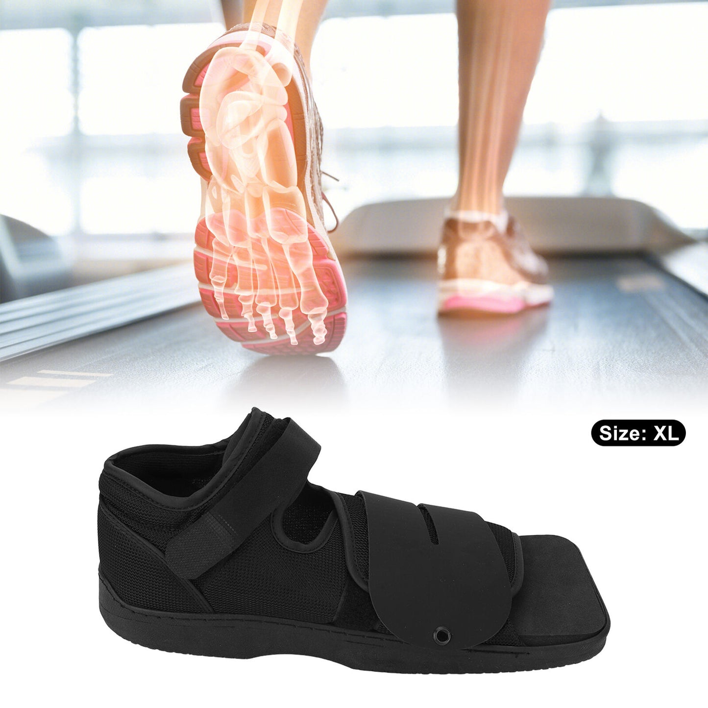 new Recovery Shoe Walking Shoe For Surgery Hammertoes Pain(XL 43‑44 Yards ) HGF koeek - KOEEK