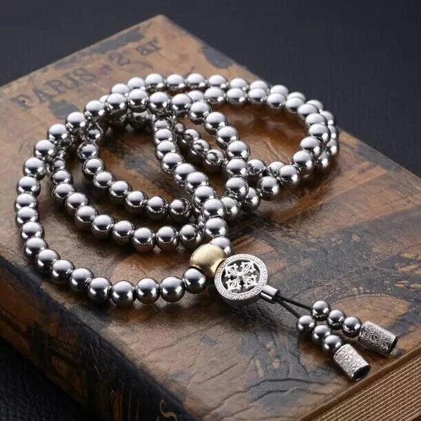 EDC Stainless Steel Bracelet Martial Kung Fu Arts Wrist Chain Outdoor Sport Whip 07FC0E-D4 - KOEEK