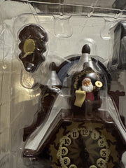 2017 HALLMARK KEEPSAKE SANTA’S CHRISTMAS CLOCK MAGIC LIGHTS SOUND REMOTE UN HALLMARK - KOEEK