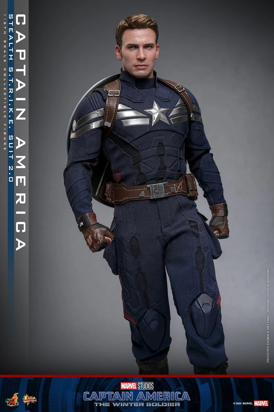IN STOCK  Hot Toys MMS783 Captain America 1/6 Figure Stealth Strike Suit 2.0 HOT_TOYS - KOEEK