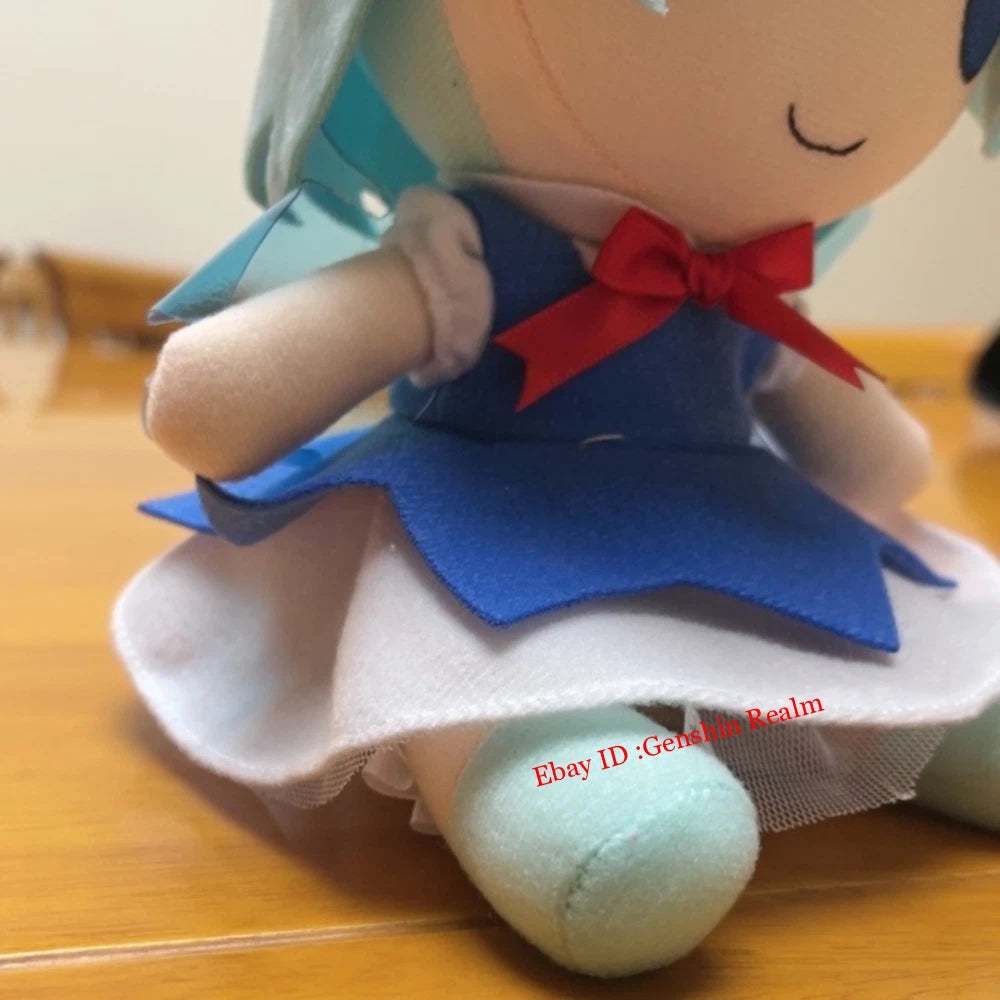 Anime Touhou Project Fumo Series Cirno Plush Doll Cartoon Gift 20cm 07FC0E-D4 - KOEEK