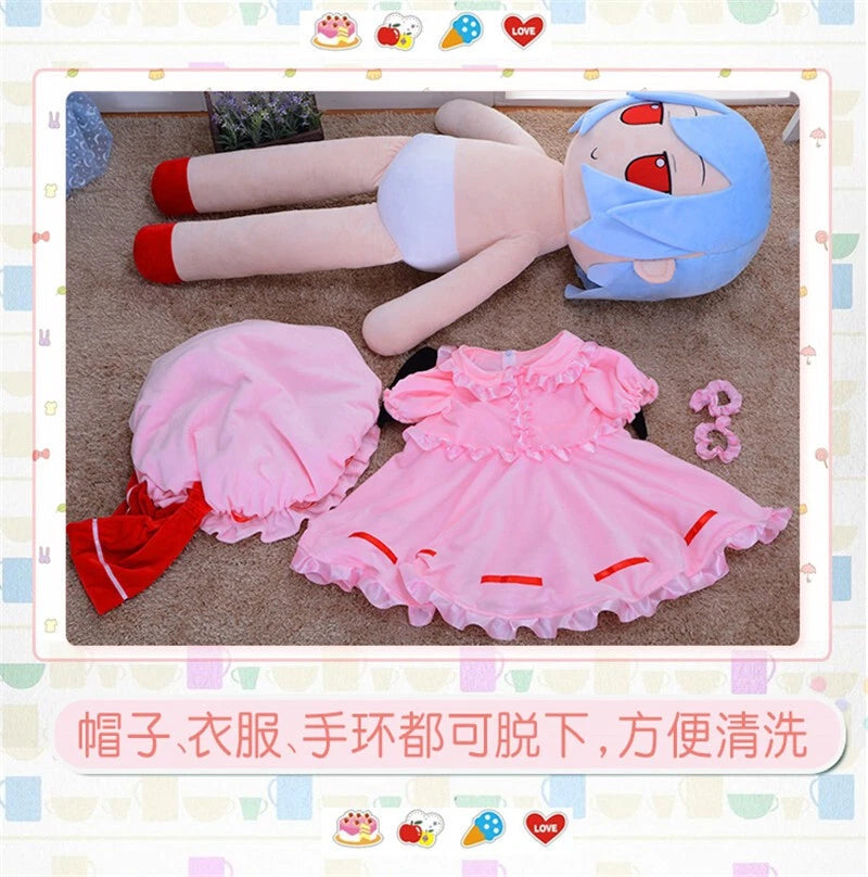 Ibaraki Kasen Cute Anime Touhou Project Soft Stuffed Doll Plush Toy 47 Inch Gift 07FC0E-D4 - KOEEK