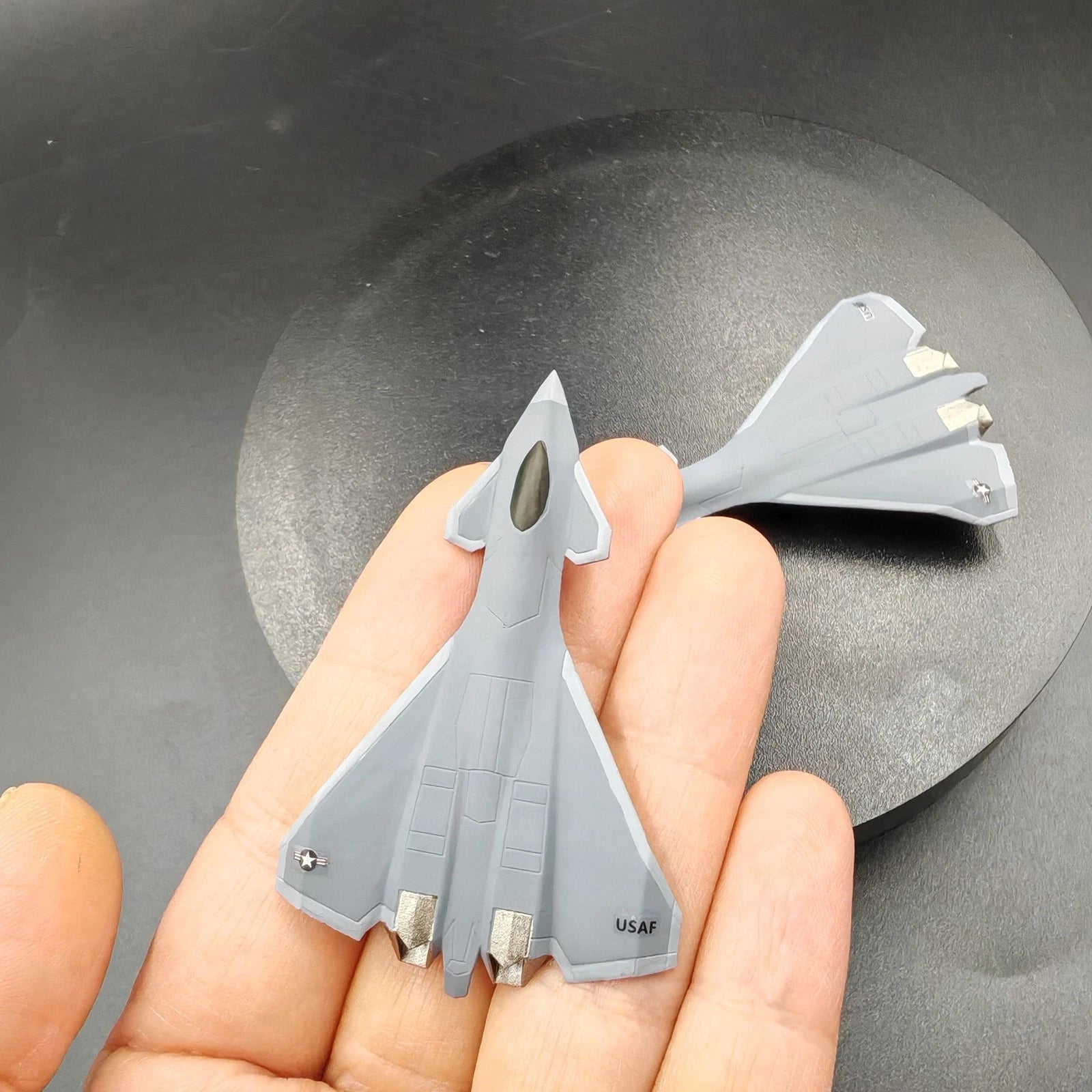 3D Printed Resin 1/400 Us Sixth-Generation F-47 Fighter Jet Model  2/pcs 07FC0E-D4 - KOEEK