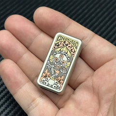 Creative Cupronickel EDC Fidget Slider Mechanical Push Fidget Toy Stress Relief 07FC0E-D4 - KOEEK