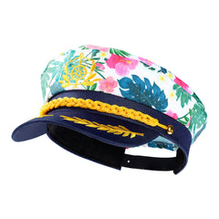 new  Sailor Hats Embroidered Captain for Men Bucket Woman Banquet koeek - KOEEK