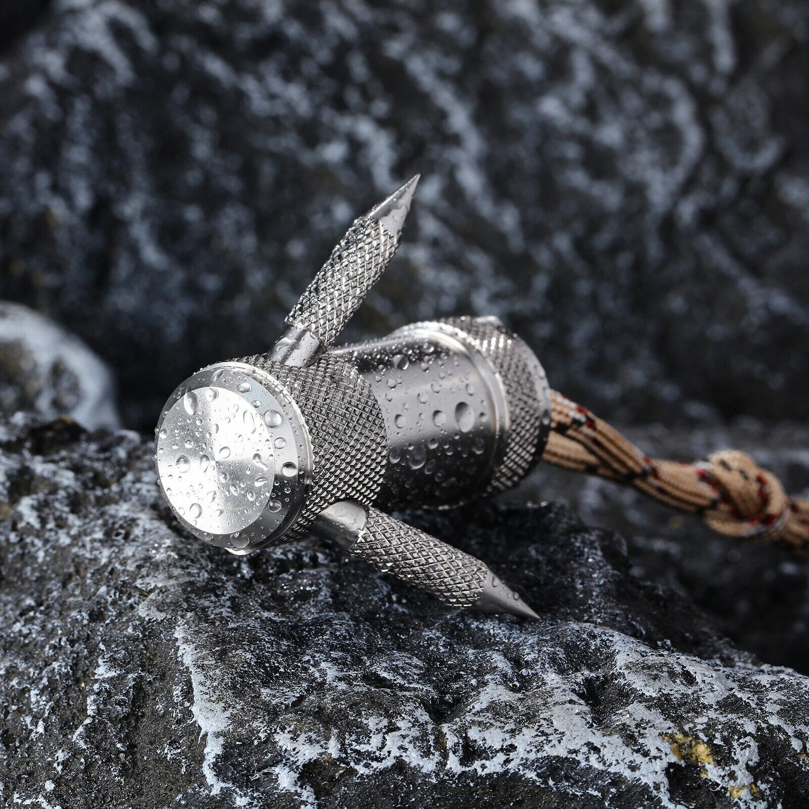 EDC Capsule Grappling Hook Waterproof Container Throw out Hook Anchor Tool 07FC0E-D4 - KOEEK