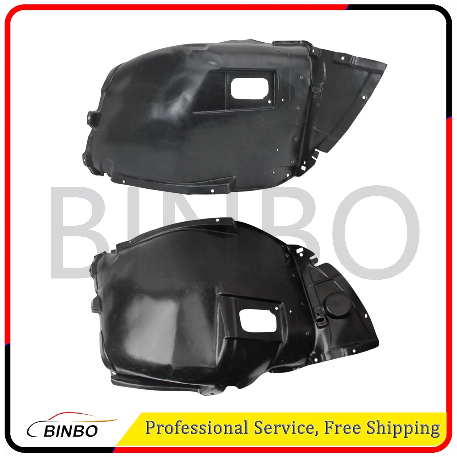 For BMW 328i 335i Splash Shield For 2007-2013 Front Left & Right Side Set 2pc 07FC0E-D4 - KOEEK