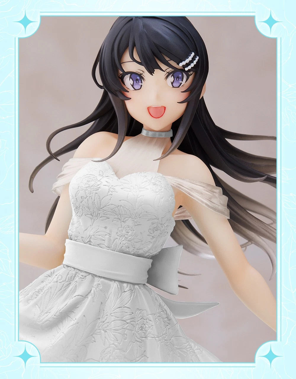 Taito Coreful Sakurajima Mai Sheer Skirt China Limited 16cm PVC Anime Figure 07FC0E-D4 - KOEEK