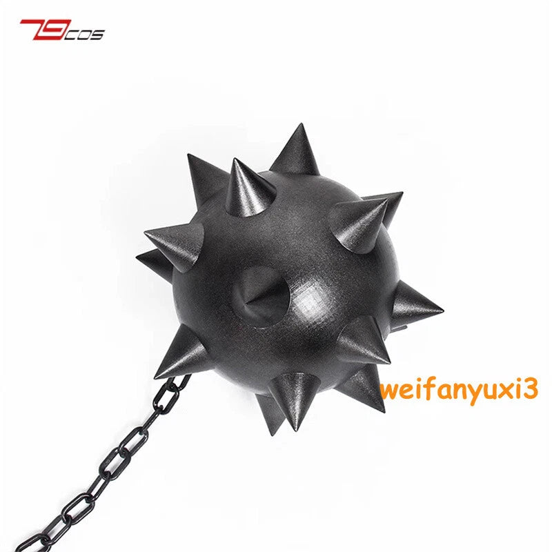 Kimetsu no Yaiba Gyomei Himejima Chained Axe Cosplay Denom Slayer Weapon Props 07FC0E-D4 - KOEEK