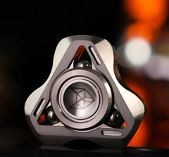 Fidget Hand Spinner Toy Silent Bearing Titanium Alloy Finger Gyro Relieve Stress 07FC0E-D4 - KOEEK