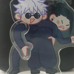 Anime Jujutsu Kaisen Satoru Gojo Action Figures Acrylic Stand Establish Plates 07FC0E-D4 - KOEEK