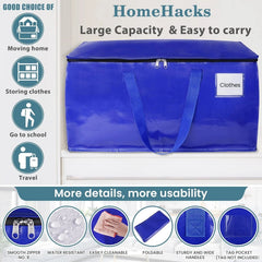 Moving bag,durable type,with sturdy zipper and handle.Foldable moving supplies. 07FC0E-D4 - KOEEK