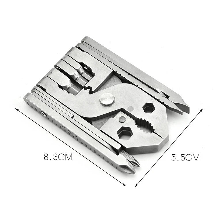 25-in-1 Multi Tool Pliers Set Folding Portable Camping Gear Mini Pliers 07FC0E-D4 - KOEEK