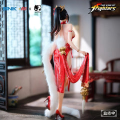 BearPanda×SNK 1/6 Mai Shiranui Red Cheongsam The King Of Fighters Statue Figure BEARPANDA - KOEEK