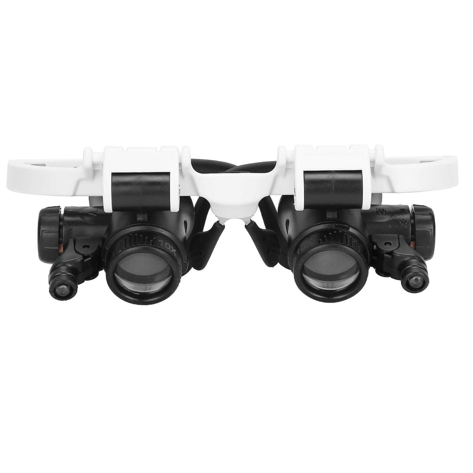 new Headband Magnifier Glasses Hands LED Light Head Loupe For Jeweler Repai koeek - KOEEK