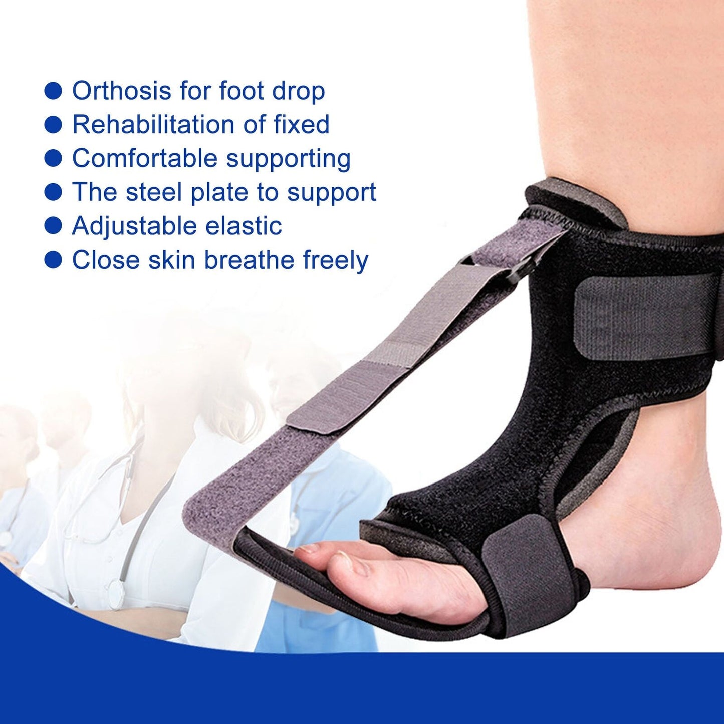 new Night Splint Brace Drop Corrector For Heel Spur Arch Ankle Pain Women(S ) HGF koeek - KOEEK