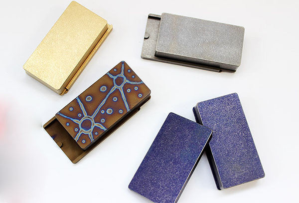 Outdoor Brass / Titanium Alloy EDC Storage Box Sealing Holder Container Case Box 07FC0E-D4 - KOEEK