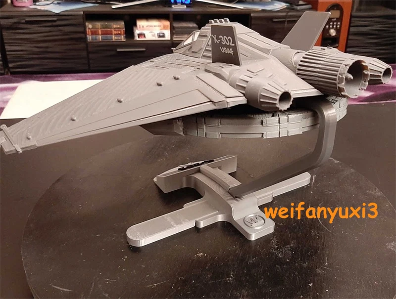 Movie X-302 Space Plane Spacecraft 3D Printed Assemble Model Gift Width 35cm 07FC0E-D4 - KOEEK