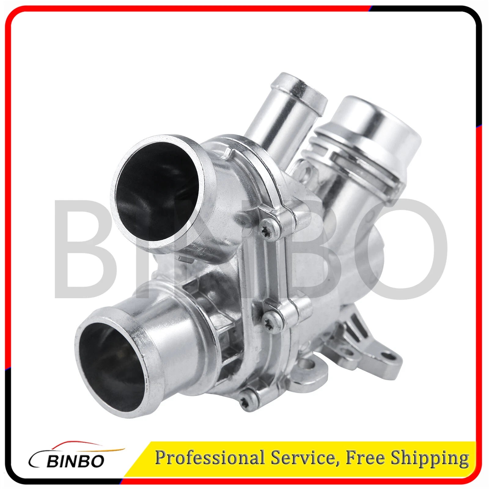 Upgraded Aluminium Thermostat Housing for Land Rover Range Rover 3.0L LR117568 07FC0E-D4 - KOEEK