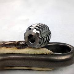 EDCgear TC4 Titanium Ti Key Parachute Cord EDC Pendant Bead Lanyard Tool DZ-KB3 EDCGEAR - KOEEK