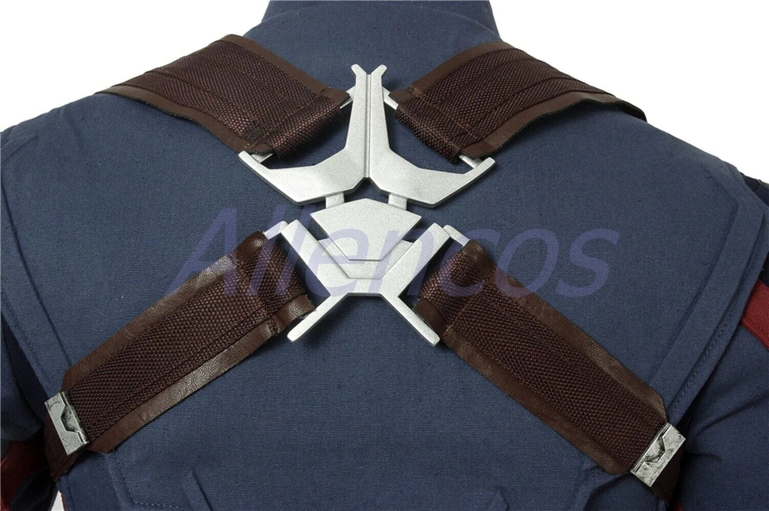 Avengers Endgame Captain America Ver 2 Costume Steve Rogers Cosplay Suit Boots 07FC0E-D4 - KOEEK