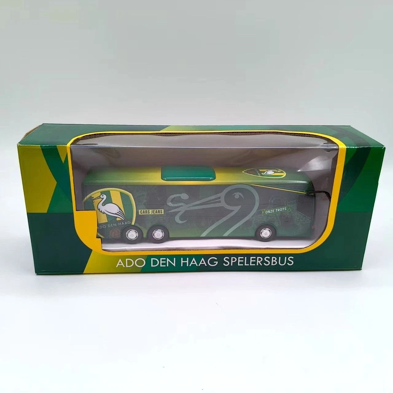 1:43 ADO Den Haag Team Bus Diecast Model Green Soccer Fan Collectible Gift 07FC0E-D4 - KOEEK