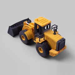 1:48Wheel Loader Model 3D Printed Assembly Engineering Vehicle DisplayOrnament 07FC0E-D4 - KOEEK
