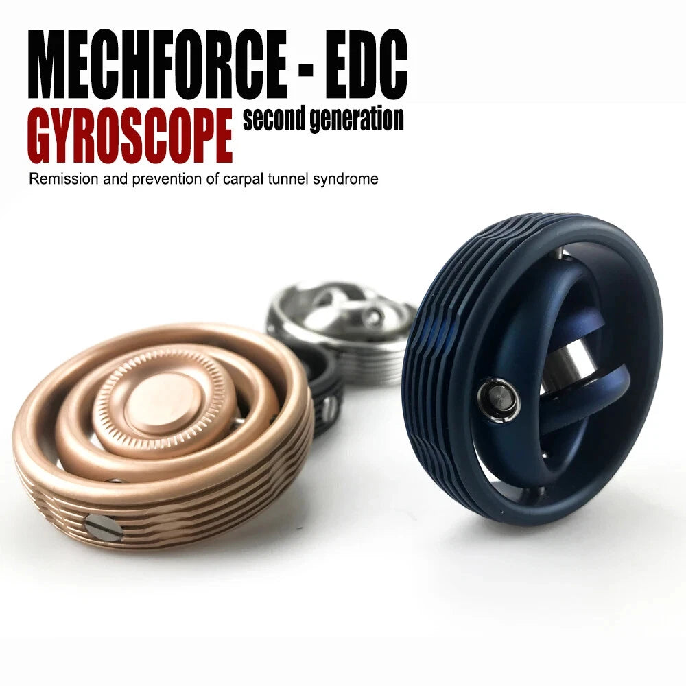 EDC Fidget Spinner Metal Gyroscope Mechforce Fingertip Toys Stress Relief Gifts 07FC0E-D4 - KOEEK