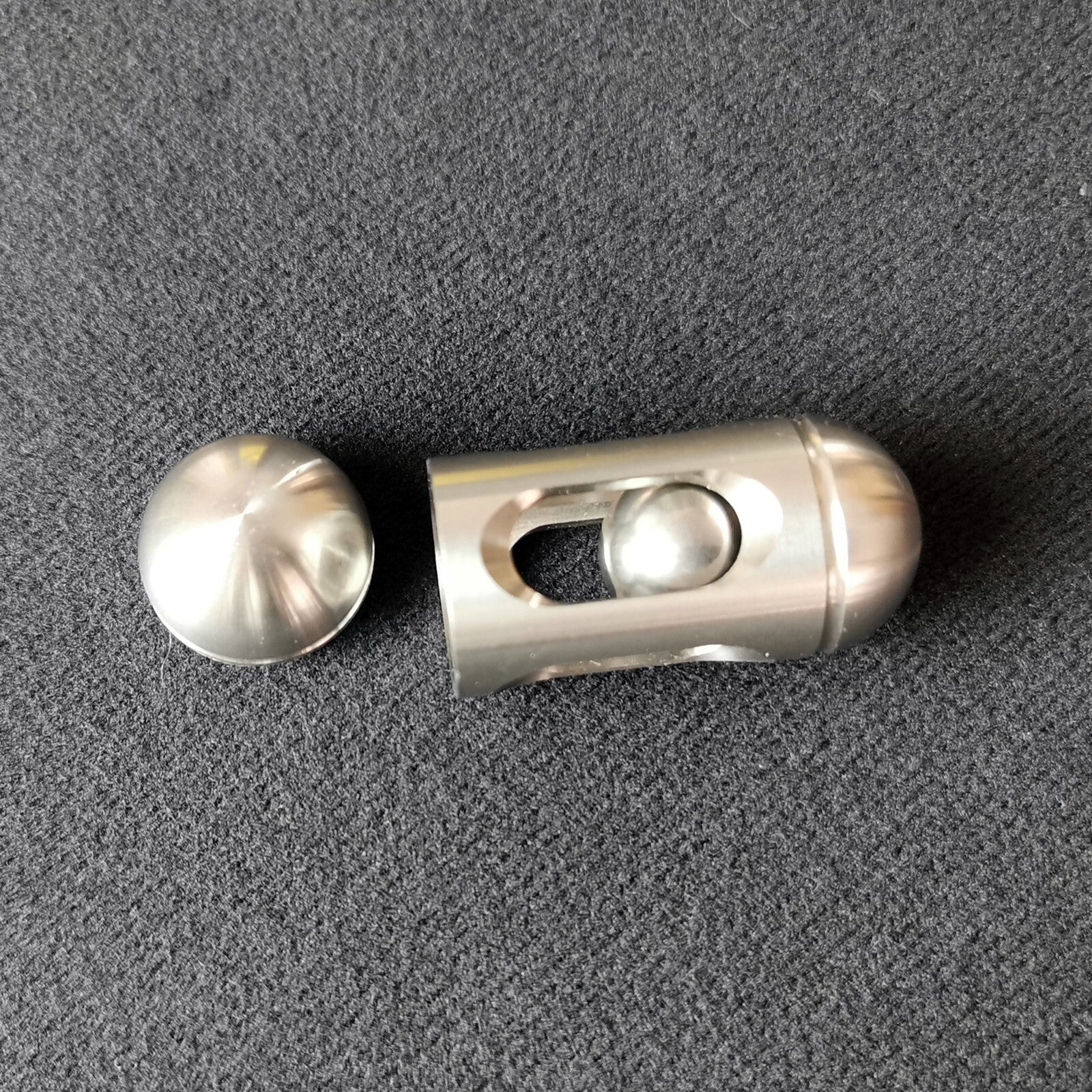 Fidget Slider Stainless Steel Balls EDC Adult Stress Relief Balance Desk Toys 07FC0E-D4 - KOEEK