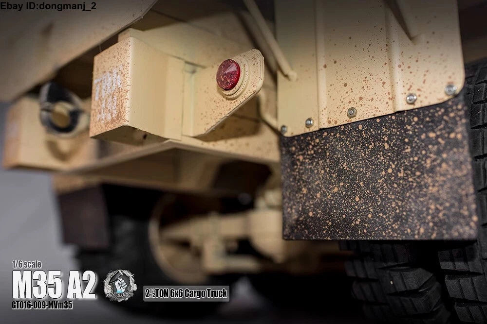 GO-TRUCK 1/6 Full Metal US Army M35 A2 Truck 2.5ton Truck Model For 12'' INSTOCK GO-TRUCK - KOEEK