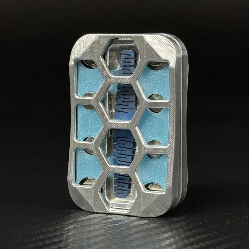 Honeycomb Magic of the Night EDC Fidget Slider Fun Haptic Slider Stress Relief 07FC0E-D4 - KOEEK