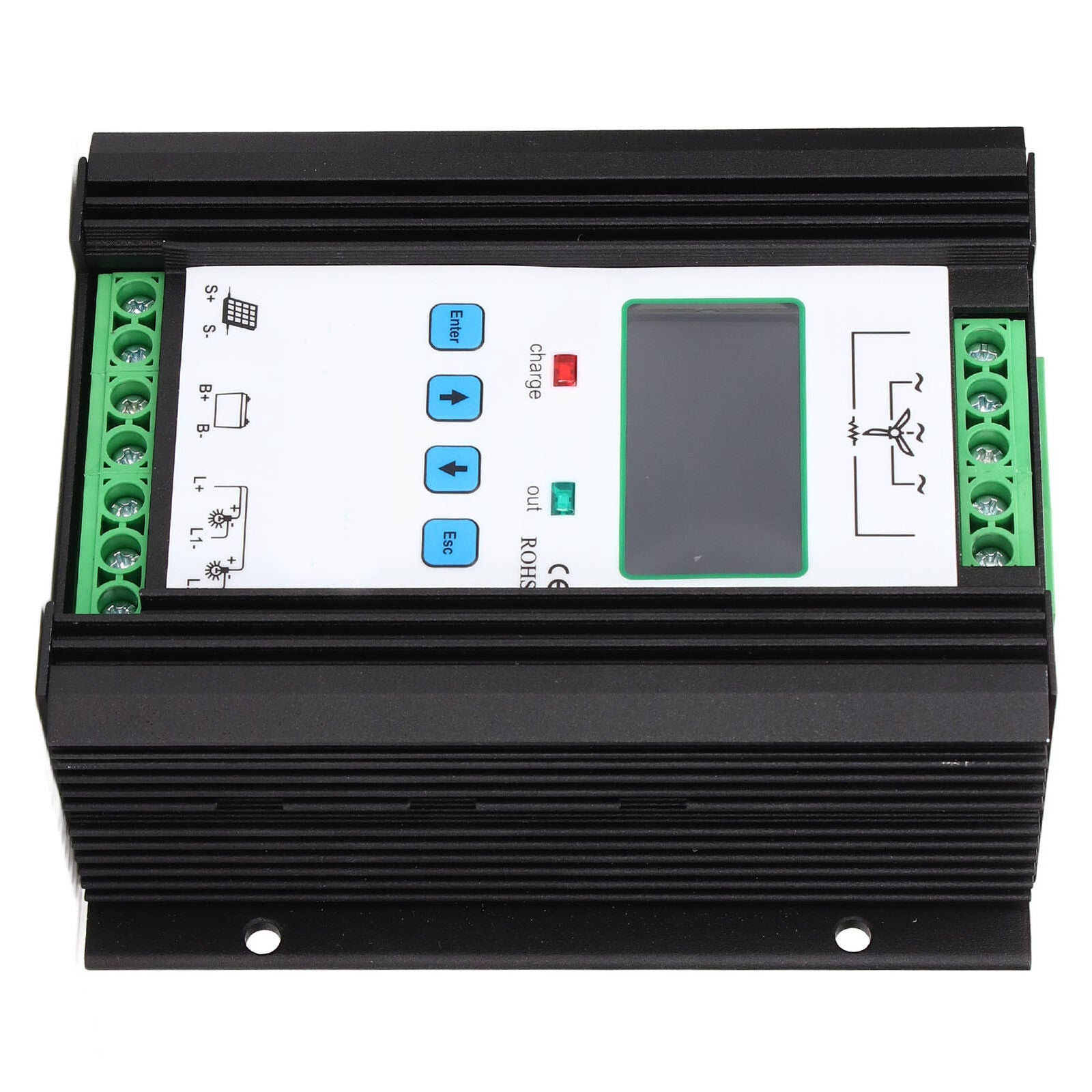 new Wind Solar Hybrid Controller Intelligent Control Wind Solar Regulator 12V 24V koeek - KOEEK