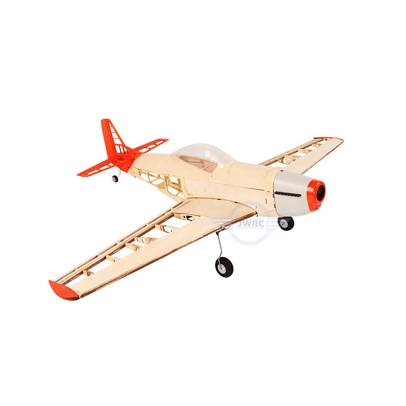 RC Model P51 Airplane Laser Cut Plane Balsa Wood Kit Skin Hardware Accessories 07FC0E-D4 - KOEEK