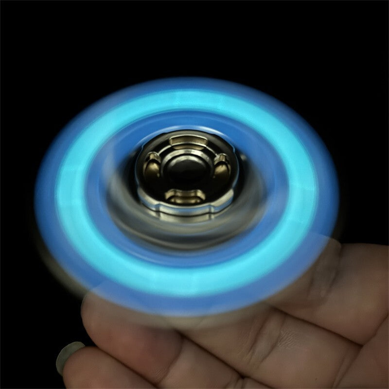 Future Punk Style EDC Hand Spinner Fashion Cool Metal Fidget Spinner 07FC0E-D4 - KOEEK