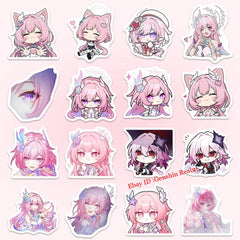 116 Pcs Anime Honkai: Star Rail Cyrene Waterproof Stickers Decoratio Gift 07FC0E-D4 - KOEEK