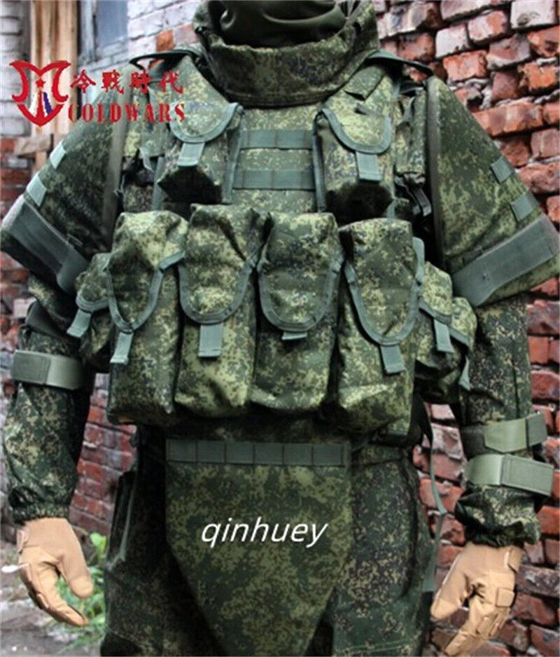 Russian Tactical 6b45 Bulletproof Vest EMR Combat Gear Protective Molle Bag Set 07FC0E-D4 - KOEEK