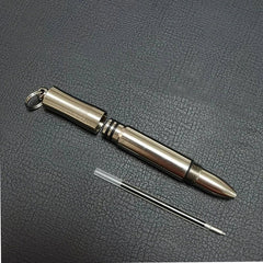 Tiremet Titanium Ti Mini Key Chain Practical Ball Pen Office Signature Pen EDC TIREMET - KOEEK